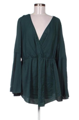 Bluză de femei SHEIN, Mărime 3XL, Culoare Verde, Preț 60,99 Lei