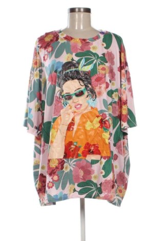 Bluzka damska SHEIN, Rozmiar 4XL, Kolor Kolorowy, Cena 51,99 zł