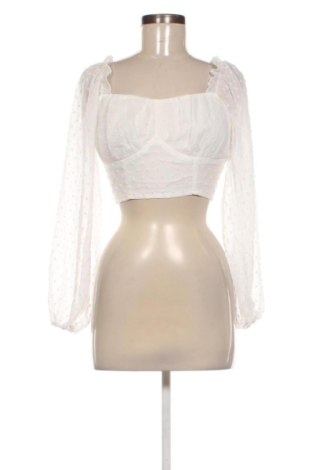 Bluzka damska SHEIN, Rozmiar XS, Kolor Biały, Cena 51,99 zł