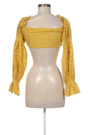 Дамска блуза SHEIN, Размер M, Цвят Жълт, Цена 10,22 €