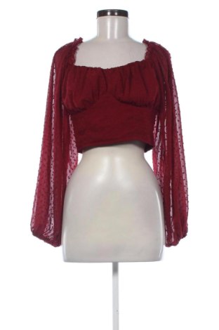 Bluzka damska SHEIN, Rozmiar M, Kolor Czerwony, Cena 51,99 zł