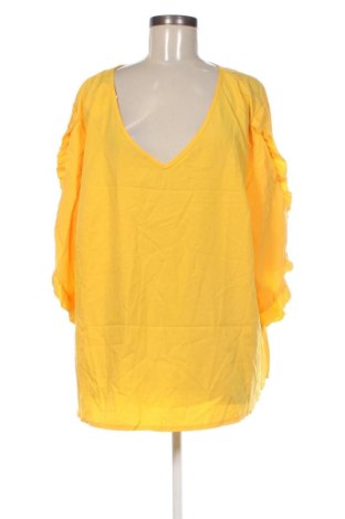 Bluză de femei SHEIN, Mărime 3XL, Culoare Galben, Preț 60,99 Lei