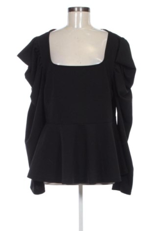 Γυναικεία μπλούζα SHEIN, Μέγεθος 3XL, Χρώμα Μαύρο, Τιμή 11,99 €