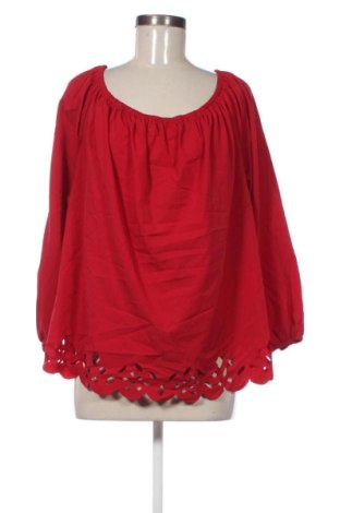 Bluză de femei SHEIN, Mărime 3XL, Culoare Roșu, Preț 60,99 Lei