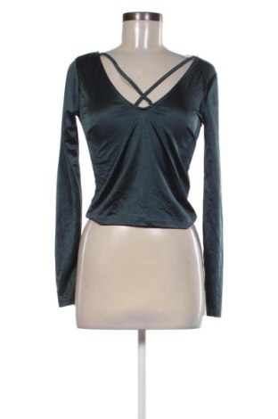 Γυναικεία μπλούζα Stradivarius, Μέγεθος M, Χρώμα Πράσινο, Τιμή 6,00 €