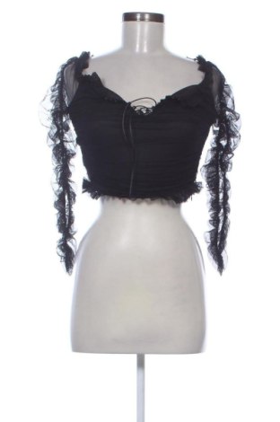 Bluză de femei Trendyol, Mărime S, Culoare Negru, Preț 41,71 Lei