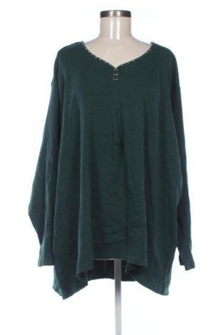 Damen Shirt Ulla Popken, Größe 5XL, Farbe Grün, Preis 46,00 €