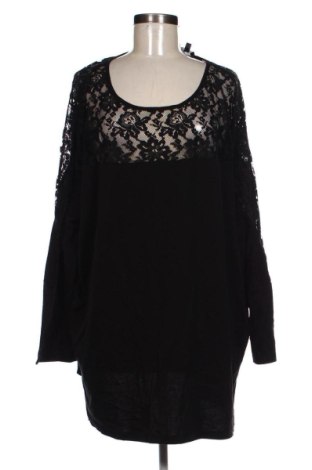 Bluză de femei Ulla Popken, Mărime 4XL, Culoare Negru, Preț 107,99 Lei