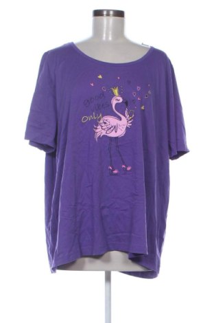 Damen Shirt Ulla Popken, Größe XXL, Farbe Lila, Preis € 18,99