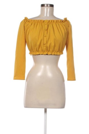 Damen Shirt Unbranded, Größe XS, Farbe Gelb, Preis 12,99 €