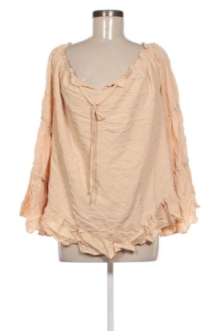 Дамска блуза Unbranded, Размер 3XL, Цвят Бежов, Цена 16,36 €
