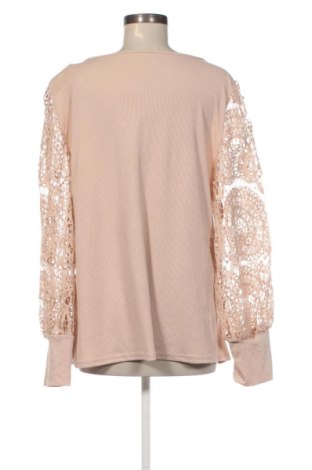 Дамска блуза Unbranded, Размер XL, Цвят Бежов, Цена 10,22 €