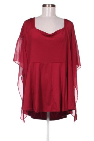 Bluzka damska Unbranded, Rozmiar 4XL, Kolor Czerwony, Cena 51,99 zł