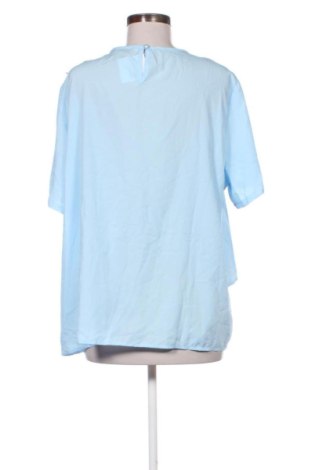 Bluzka damska Zanzea, Rozmiar 4XL, Kolor Niebieski, Cena 53,58 zł