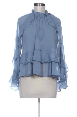 Дамска блуза Zara, Размер L, Цвят Син, Цена 22,00 €