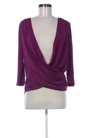 Bluzka damska Zara, Rozmiar XS, Kolor Fioletowy, Cena 42,87 zł