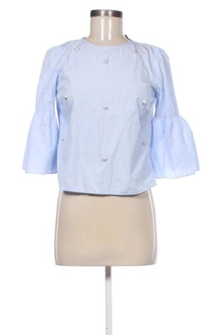 Damen Shirt Zara, Größe S, Farbe Blau, Preis 9,00 €