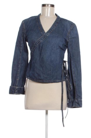 Дамска блуза Zara, Размер M, Цвят Син, Цена 37,40 €