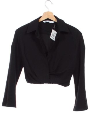 Γυναικεία μπλούζα Zara, Μέγεθος XS, Χρώμα Μαύρο, Τιμή 14,00 €