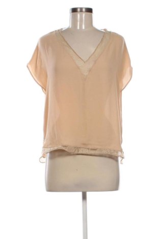Bluză de femei Zara, Mărime M, Culoare Bej, Preț 53,00 Lei