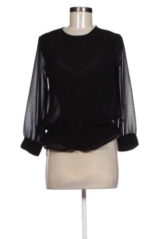 Bluză de femei Zara, Mărime M, Culoare Negru, Preț 85,99 Lei