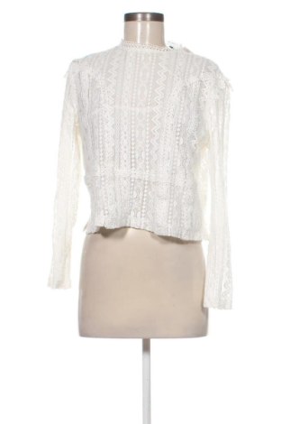 Damen Shirt Zara, Größe L, Farbe Ecru, Preis 13,81 €