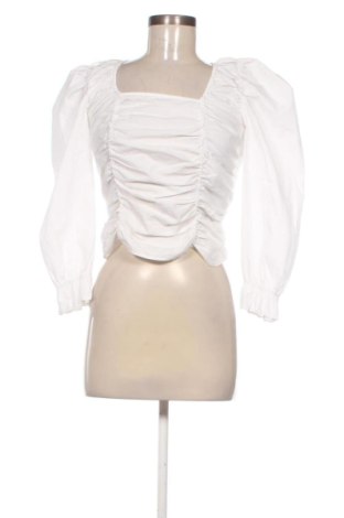 Γυναικεία μπλούζα Zara, Μέγεθος M, Χρώμα Λευκό, Τιμή 14,00 €