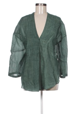 Damen Shirt Zara, Größe L, Farbe Grün, Preis 10,17 €