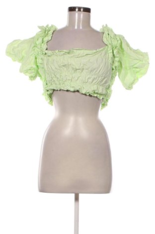 Дамска блуза Zara, Размер M, Цвят Зелен, Цена 10,00 €