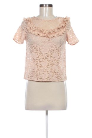 Bluză de femei Zara, Mărime XS, Culoare Bej, Preț 53,51 Lei