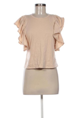 Bluză de femei Zara, Mărime S, Culoare Bej, Preț 53,51 Lei