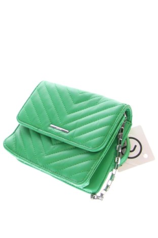 Дамска чанта Bershka, Цвят Зелен, Цена 11,24 €
