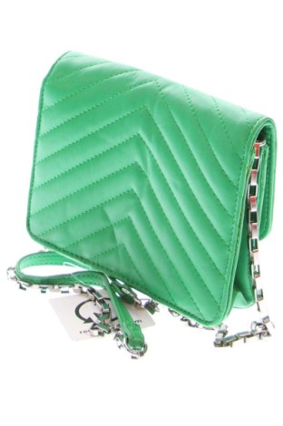 Дамска чанта Bershka, Цвят Зелен, Цена 11,24 €