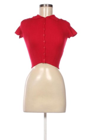 Damski kardigan Bershka, Rozmiar XXS, Kolor Czerwony, Cena 123,99 zł