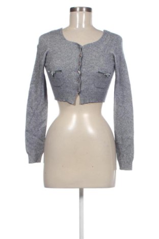 Damen Strickjacke Blue Joint, Größe XS, Farbe Grau, Preis 8,99 €