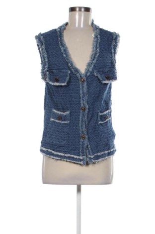 Дамска жилетка DAZY, Размер S, Цвят Син, Цена 15,33 €