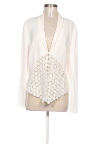 Γυναικεία ζακέτα Diane Von Furstenberg, Μέγεθος L, Χρώμα Λευκό, Τιμή 129,00 €