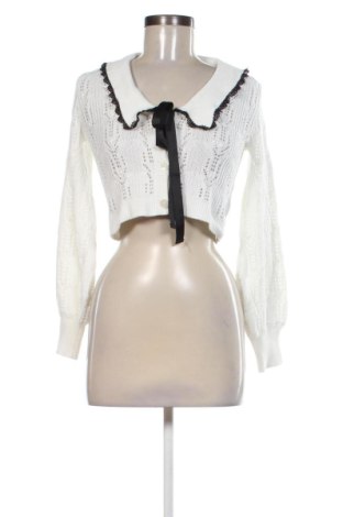 Cardigan de damă H&M Divided, Mărime XXS, Culoare Alb, Preț 31,28 Lei