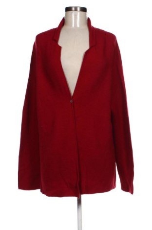 Damski kardigan Hubert Gasser, Rozmiar XXL, Kolor Czerwony, Cena 282,66 zł