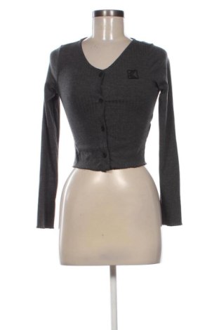 Дамска жилетка Karl Kani, Размер XS, Цвят Сив, Цена 24,44 €