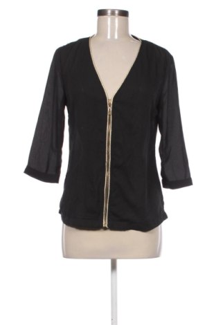 Damen Strickjacke La Belle Francaise, Größe M, Farbe Schwarz, Preis 19,99 €