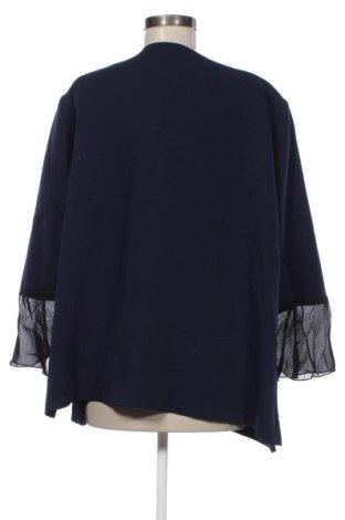 Γυναικεία ζακέτα L'altra Moda, Μέγεθος 4XL, Χρώμα Μπλέ, Τιμή 28,99 €