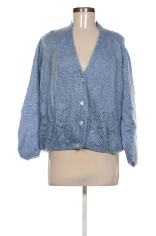 Cardigan de damă Nina Kendosa, Mărime L, Culoare Albastru, Preț 129,99 Lei