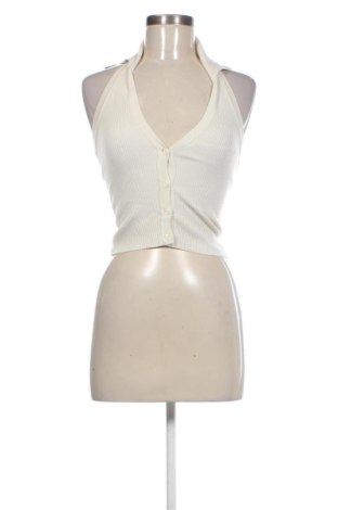 Дамска жилетка Stradivarius, Размер S, Цвят Бежов, Цена 15,33 €