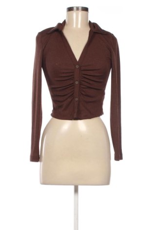 Дамска жилетка Stradivarius, Размер S, Цвят Кафяв, Цена 15,00 €