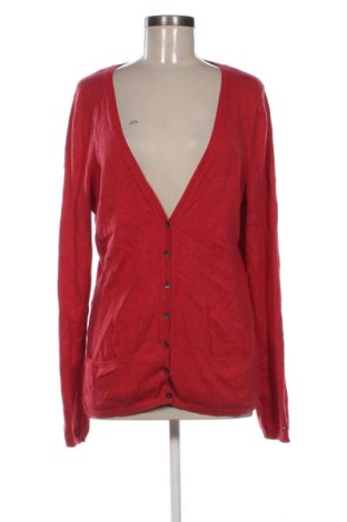 Damski kardigan Tommy Hilfiger, Rozmiar XL, Kolor Czerwony, Cena 317,61 zł