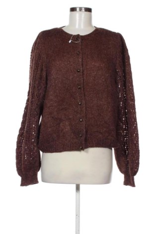 Damski kardigan Unbranded, Rozmiar L, Kolor Brązowy, Cena 78,99 zł