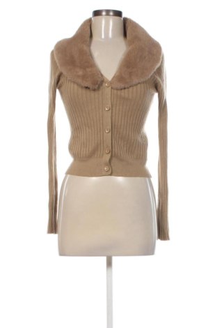 Γυναικεία ζακέτα Just Woman, Μέγεθος S, Χρώμα  Μπέζ, Τιμή 17,99 €