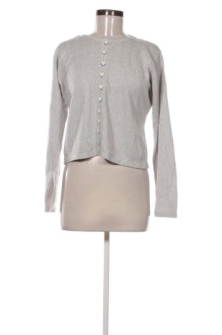 Cardigan de damă Unbranded, Mărime L, Culoare Argintiu, Preț 36,49 Lei