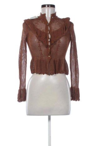 Dámsky kardigán Zara, Veľkosť S, Farba Hnedá, Cena  22,00 €